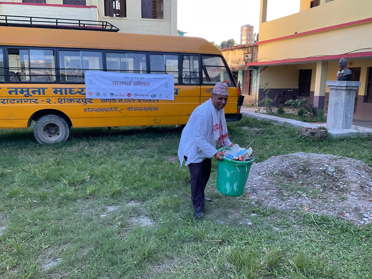 Faces behind new Janata School, Biratnagar