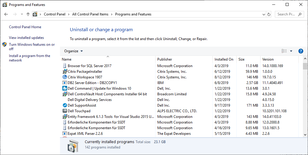 Windows shortcuts for .cpl commands